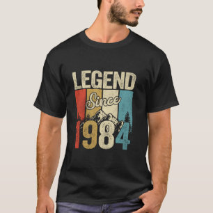Camiseta Leyenda de época desde 1984 40º regalo de cumpleañ