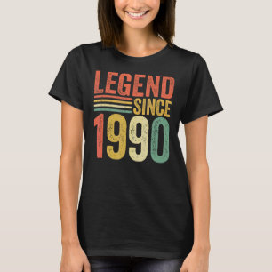Camiseta Leyenda de época desde 1990 32º retro