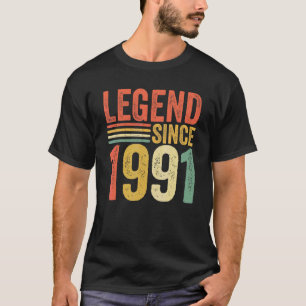 Camiseta Leyenda de época desde 1991 31º retro