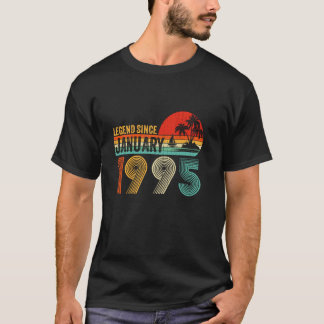 Camiseta Leyenda de época desde enero de 1995 30º nacimient