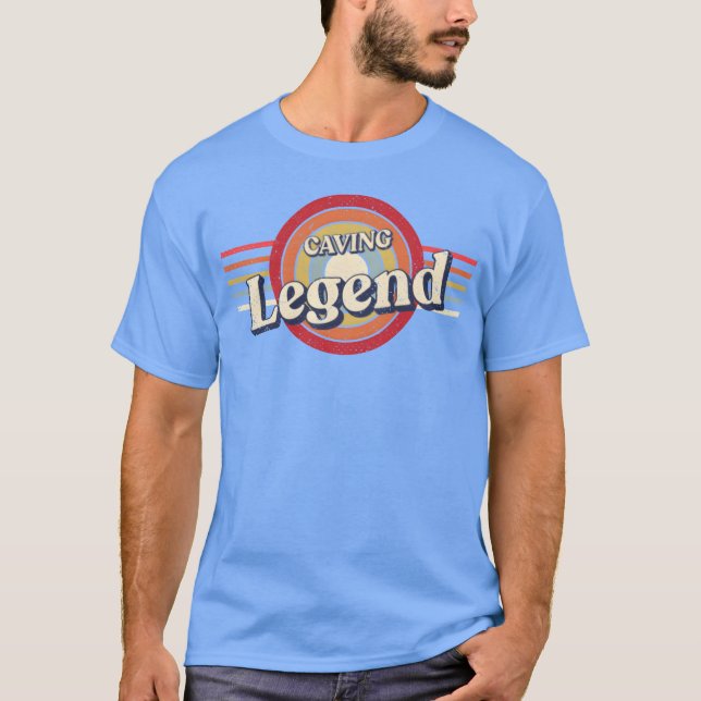 Camiseta Leyenda de Espeleología de Cuevas (Anverso)