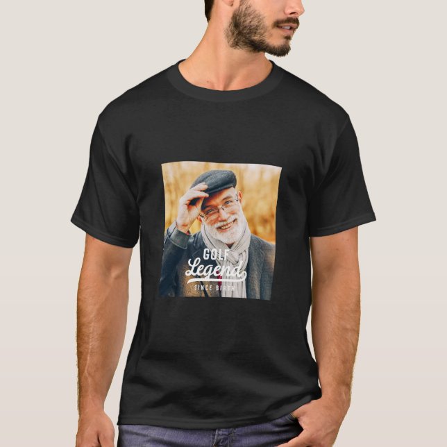 Camiseta Leyenda de golf desde su nacimiento Graciosa cosec (Anverso)
