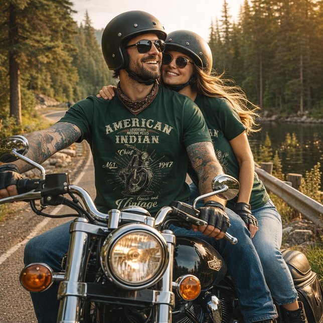 Camiseta Leyenda de hierro de 1947 - El espíritu de la Indi (Subido por el creador)