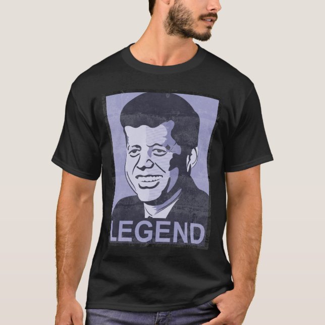 Camiseta Leyenda de JFK (Anverso)
