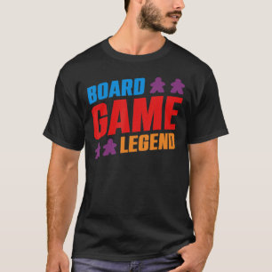 Camiseta Leyenda de juego de tablero nocturno