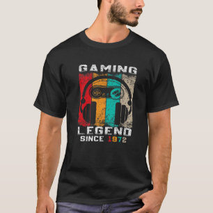Camiseta Leyenda De Juegos Nacida En 1972,50 Años De Edad 5
