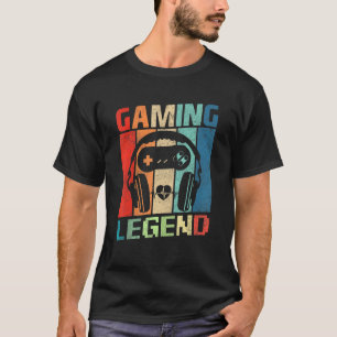 Camiseta Leyenda de juegos Pc Gamer Divertidos Videojuegos 