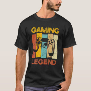 Camiseta Leyenda de juegos PC Gamer Videojuegos Regalo Niño