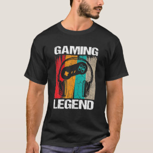 Camiseta Leyenda de juegos PC Gamer Videojuegos Regalo Niño