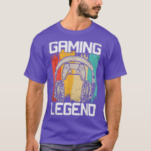 Camiseta Leyenda de juegos PC Gamer Videojuegos Vintage Me