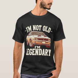 Camiseta Leyenda de la cosecha de autos clásicos - No soy v