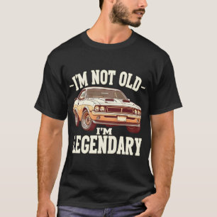 Camiseta Leyenda de la cosecha de autos clásicos - No soy v