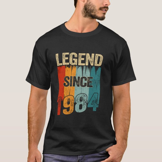 Camiseta Leyenda de la época de 1984 Desde 1984: regalo de  (Anverso)