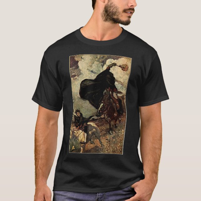 Camiseta Leyenda de la grúa de Ichabod de la cabeza sin esp (Anverso)