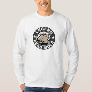 Camiseta Leyenda de la manga larga del topo muerto