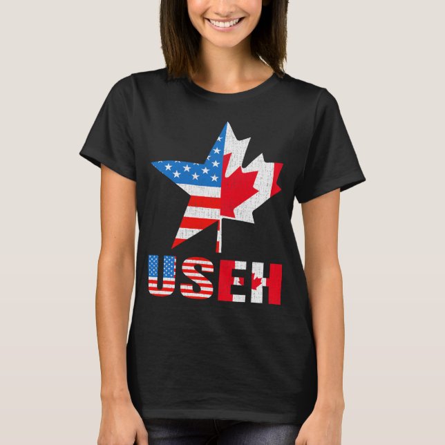 Camiseta Leyenda de la USEH Camisas de arce de la bandera e (Anverso)