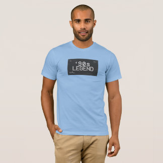 Camiseta Leyenda de los 90 Diseño Retro Glitch – Nostalgia 