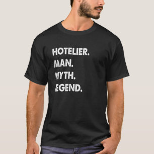 Camiseta Leyenda de mito de hombre Hotelier para hombres
