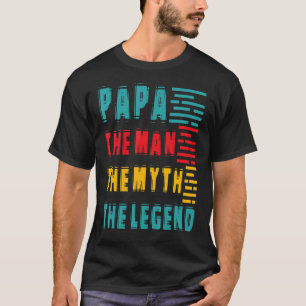 Camiseta Leyenda de mito de Papa Man