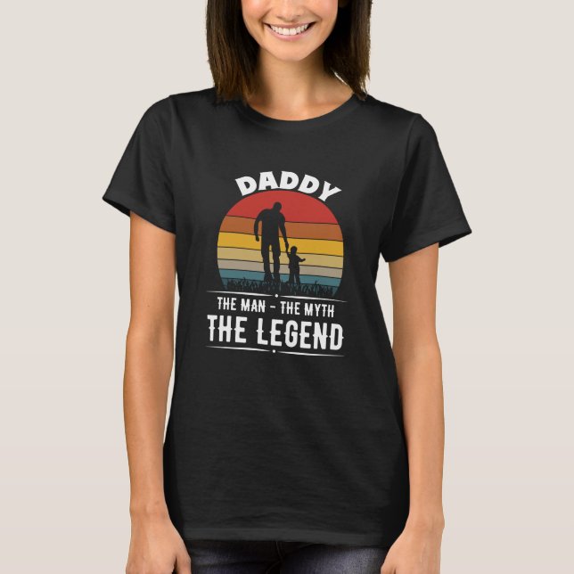 Camiseta Leyenda de mito de Papa Man (Anverso)
