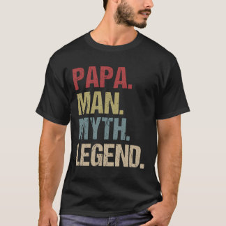 Camiseta Leyenda de mito de Papa Man