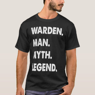 Camiseta Leyenda de mito del hombre de guardia