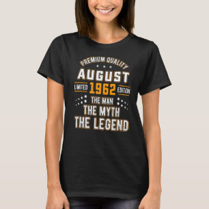Camiseta Leyenda de Mitos del Hombre de los Hombres Agosto 