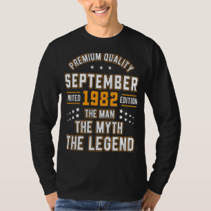 Camiseta Leyenda de Mitos del Hombre de los Hombres Septiem