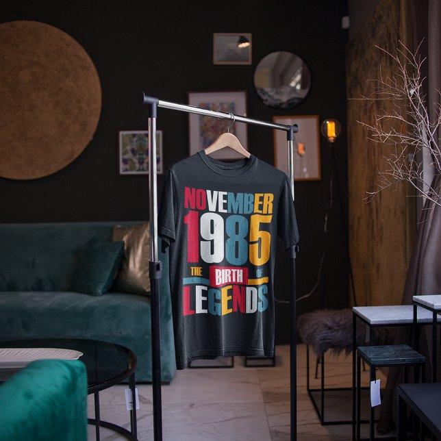 Camiseta Leyenda de noviembre (Subido por el creador)