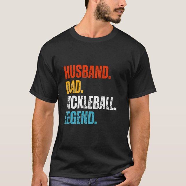 Camiseta Leyenda de papá, marido gracioso (Anverso)