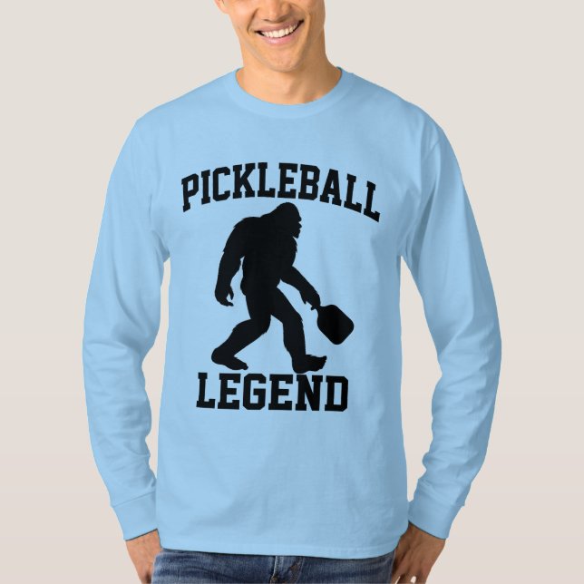 Camiseta Leyenda de pellebol Funny Bigfoot (Anverso)