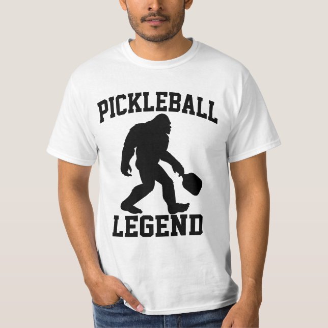 Camiseta Leyenda de pellebol Funny Bigfoot (Anverso)