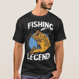 Camiseta Leyenda de pesca Ángel Leyenda de pesca Perca Pesc