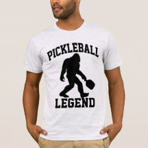 Leyenda de Pickleball Bigfoot Divertido 