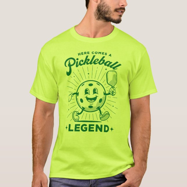 Camiseta LEYENDA DE PICKLEBALL por PickleballPlayerz (Anverso)