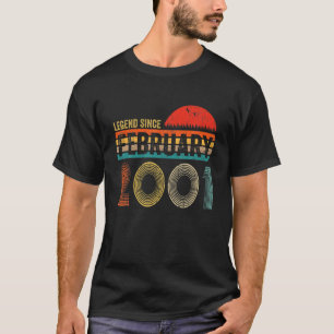 Camiseta Leyenda de regalo de cumpleaños retro de 20 años d