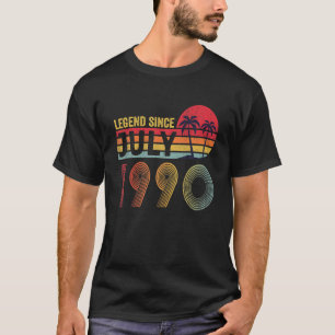 Camiseta Leyenda de regalo de cumpleaños retro de 31 años d