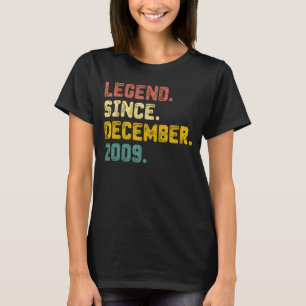 Camiseta Leyenda de regalos de 13 años desde diciembre de 2