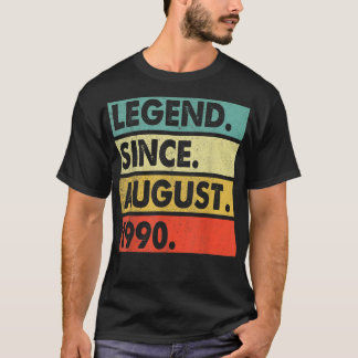 Camiseta Leyenda de regalos de 32 años desde el nacimiento