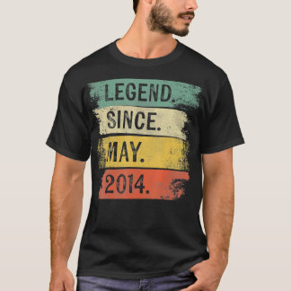 Camiseta Leyenda de regalos de 6 años desde mayo de 2014 6º