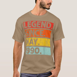 Camiseta Leyenda de regalos de cumpleaños 32 años desde may