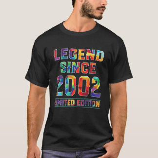 Camiseta Leyenda de regalos de cumpleaños a 20 años desde e