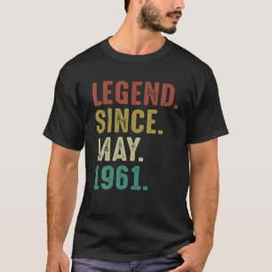 Camiseta Leyenda de regalos de cumpleaños de 60 años de ant