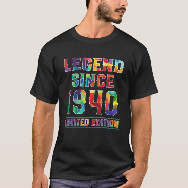 Camiseta Leyenda de regalos de cumpleaños de 82 años desde  (Anverso)