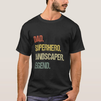Camiseta Leyenda de superhéroes de papá