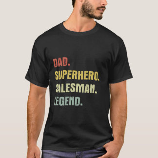Camiseta Leyenda de superhéroes de papá