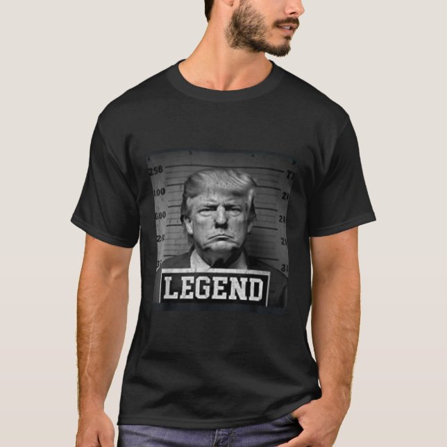 Camiseta Leyenda de Trump 2024 a la Mugshot presidente T-SH (Anverso)