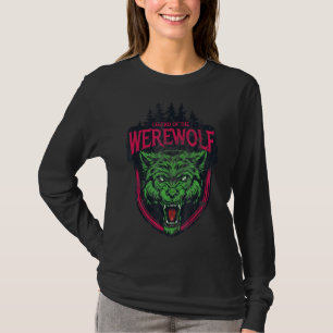 Camiseta Leyenda De Werewolf Para Los Fans De Wolves
