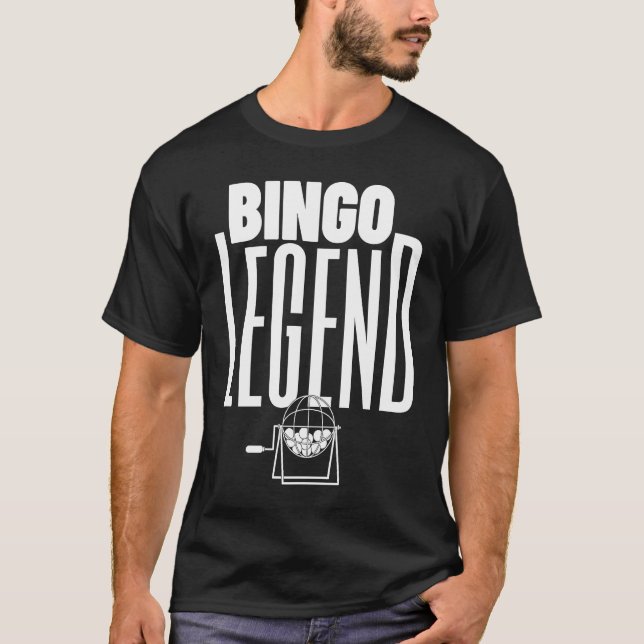 Camiseta Leyenda del Bingo  Bingo  2 (Anverso)