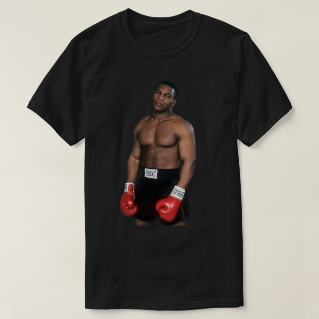 Camiseta Leyenda del Boxeo Mike de Hierro (Diseño del anverso)